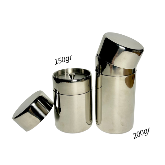 Stainless Steel Canister 150g / 200g