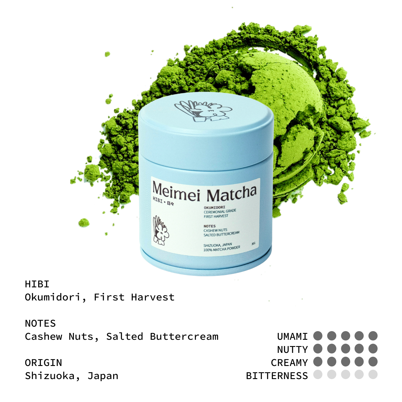 HIBI First Harvest Matcha [BEST SELLER]