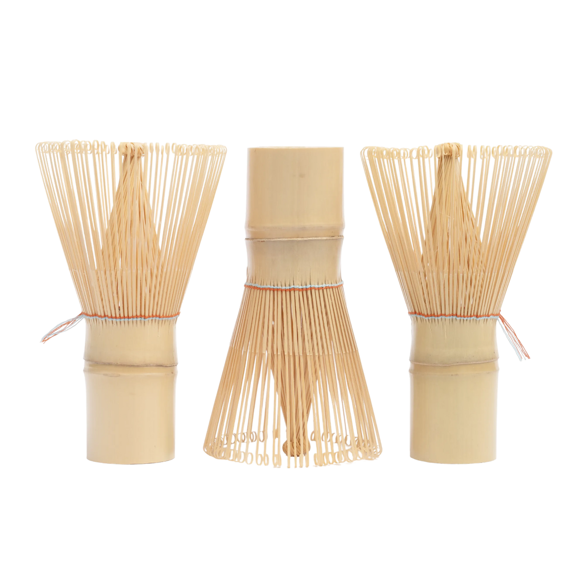 Bamboo Whisk Chasen (Orange Blue)